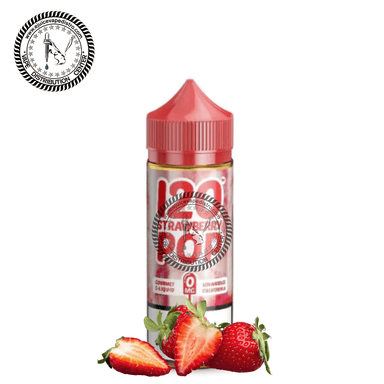120 STRAWBERRY POP BY MAD HATTER JUICE 120ML E-Liquid