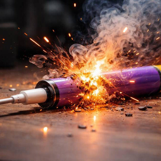 Can High Puff Disposable Vapes Explode While Charging?
