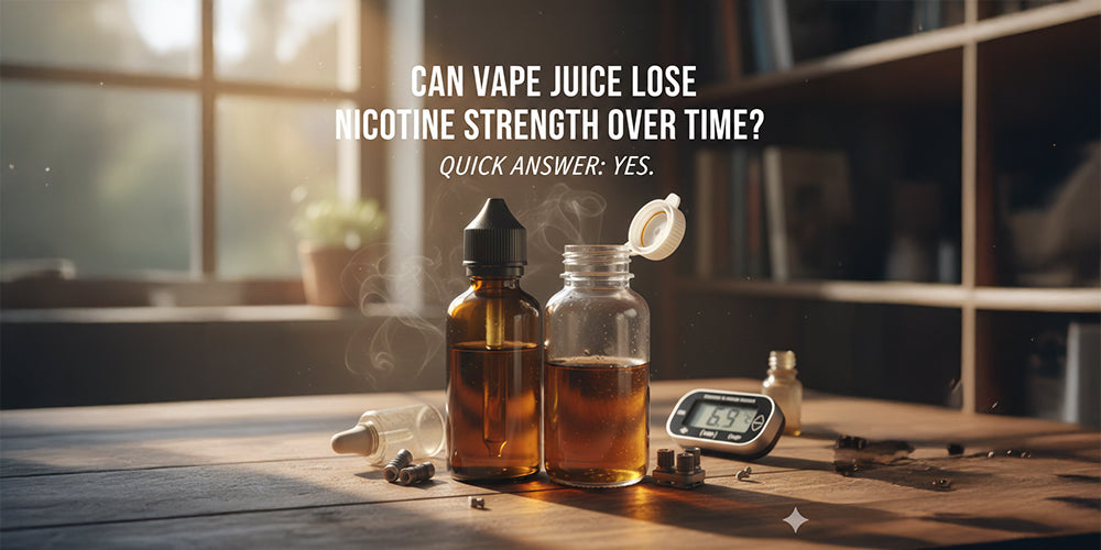 Can Vape Juice Lose Nicotine Strength Over Time