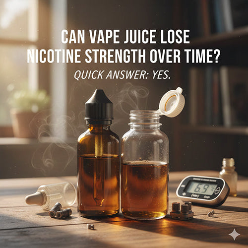 Can Vape Juice Lose Nicotine Strength Over Time