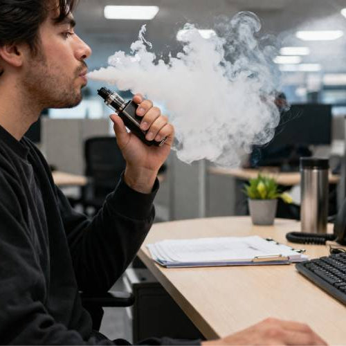Can You Vape at Work? What Most Workplaces Allow