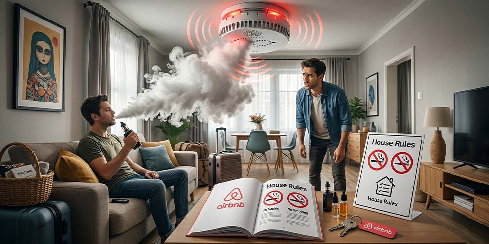 Can You Vape in an Airbnb