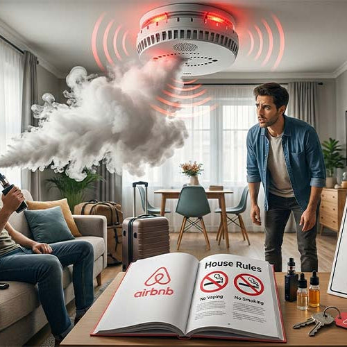 Can You Vape in an Airbnb