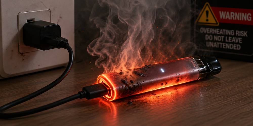 Disposable Vape Gets Hot When Charging — Is That Normal or Dangerous?