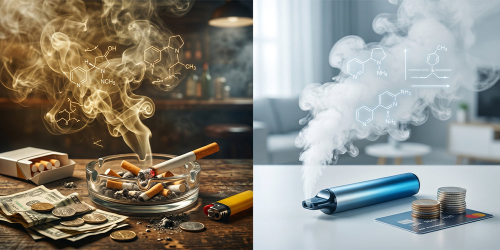 Disposable Vape vs Cigarette