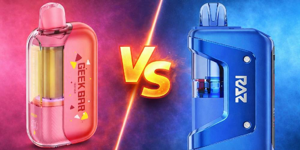 Geek Bar CLR 50K vs RAZ VUE 50K: Which Should You Choose? EJV Distro Geek Bar CLR 50K vs RAZ VUE 50K: Which Should You Choose? EJV Distro