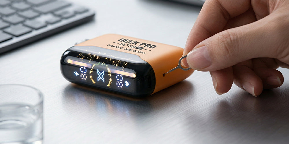 How Do You Reset the Geek Pro Ultra X 45K Disposable Vape