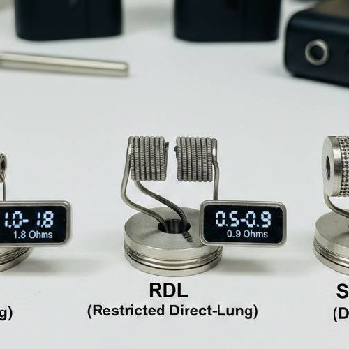 How to Choose Coil Resistance (Ohms): Best for MTL, RDL, and Sub-Ohm