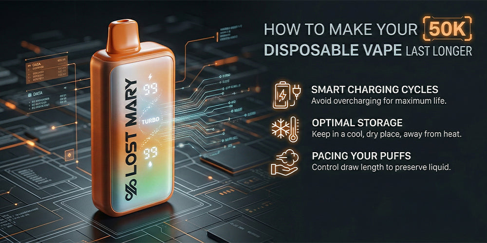How to Make Your 50K Disposable Vape Last Longer