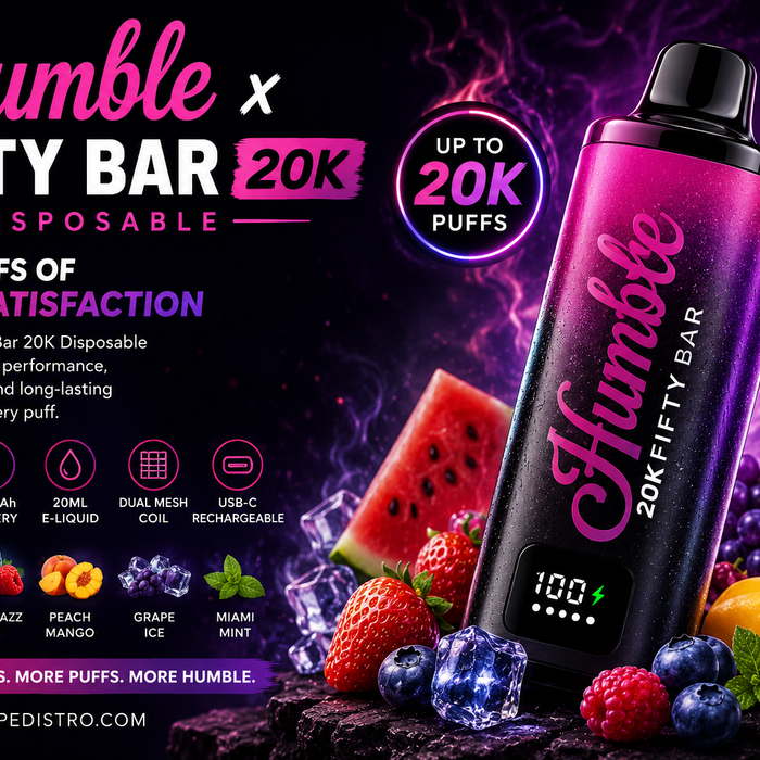 Humble x Fifty Bar 20K Disposable review