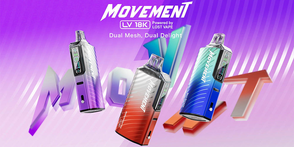 Lost Vape Movement LV 18K Disposable Vape Review