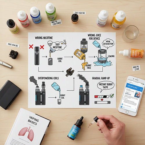 Most Common Vape Juice Mistakes Beginners Make
