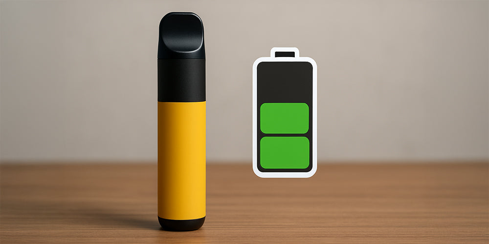 Partially Charged Disposable Vape