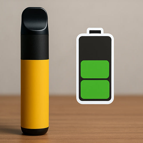 Partially Charged Disposable Vape