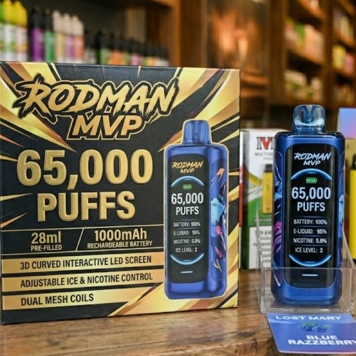 Rodman MVP 65K Puffs Disposable Vape: Technical Review