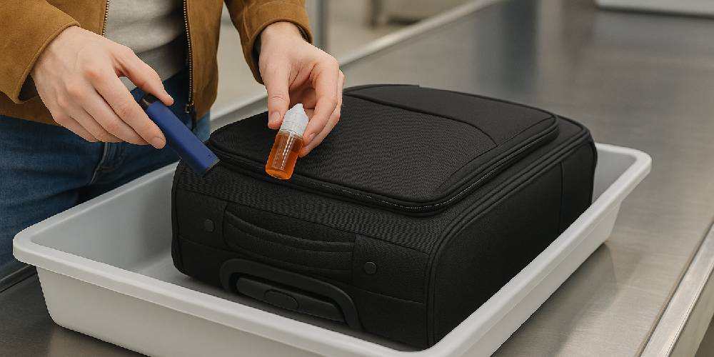 TSA Vape Rules 2025: Can You Bring Vapes on a Plane? (Carry-On Only, Batteries, Liquids)