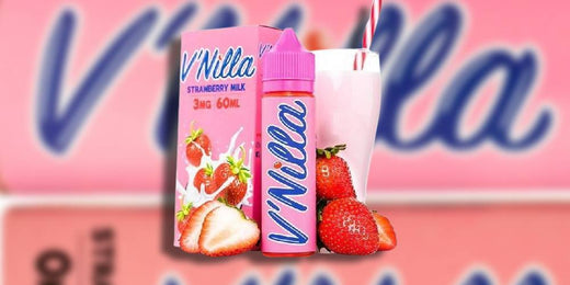 V'Nilla Strawberry Milk Vape Juice Review EJV Distro V'Nilla Strawberry Milk Vape Juice Review EJV Distro