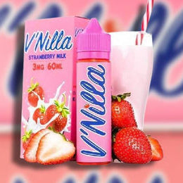 V'Nilla Strawberry Milk Vape Juice Review