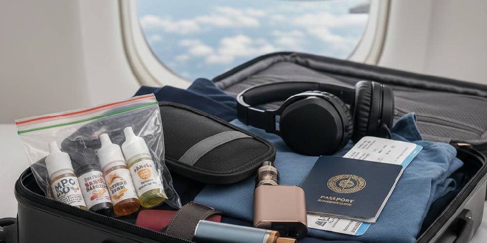 Vape Travel Guide: Flying with Vapes and E-Liquid (TSA & Packing Tips)