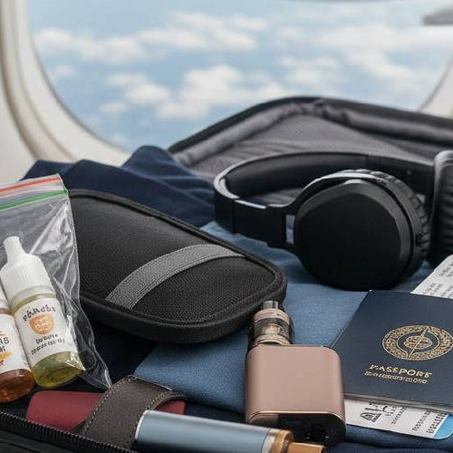 Vape Travel Guide: Flying with Vapes and E-Liquid (TSA & Packing Tips)