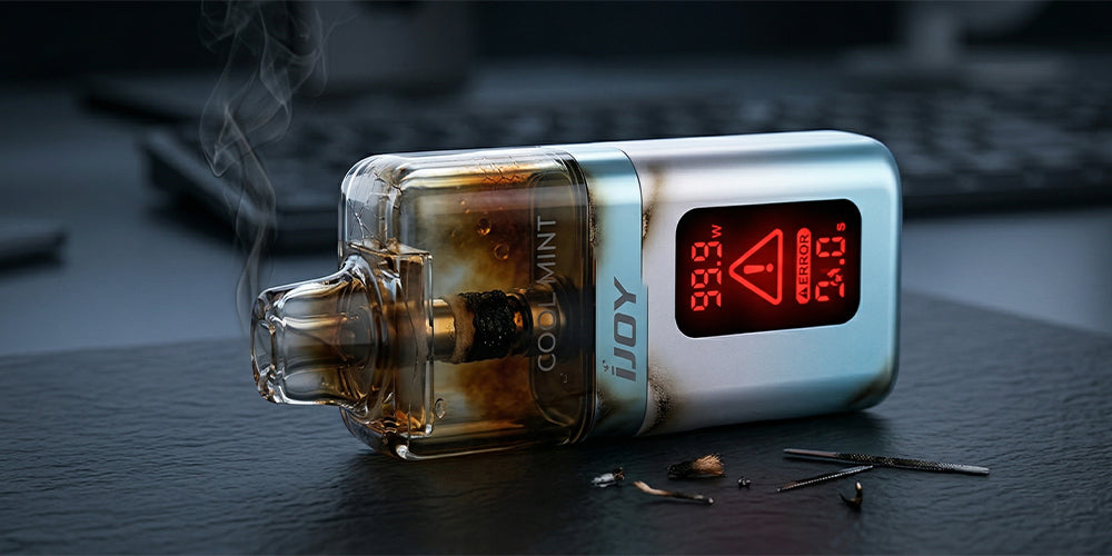 Why Does My iJoy XP 50,000 Puffs Taste Burnt