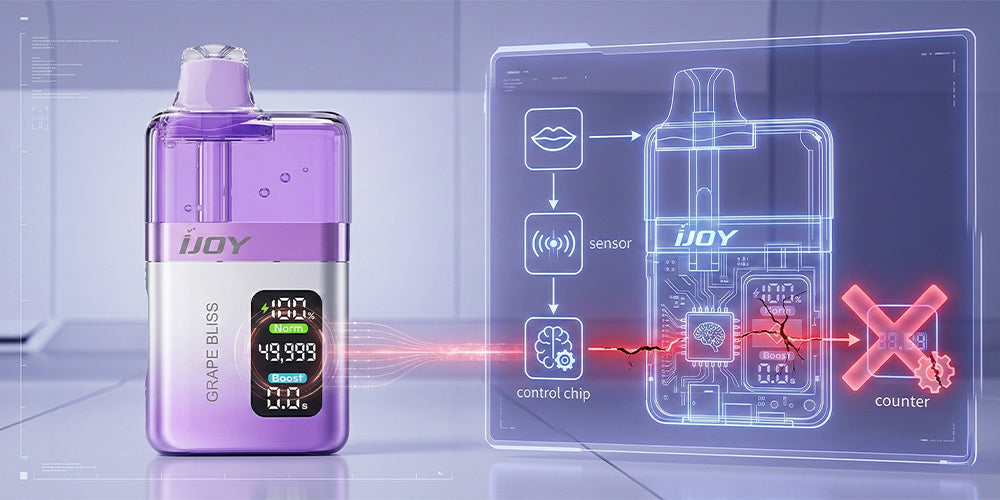 iJoy XP 50000 puff counter issue