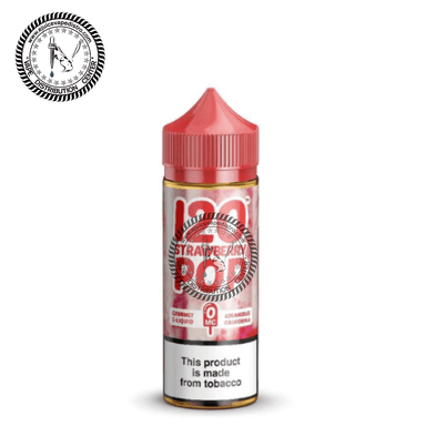 120 STRAWBERRY POP BY MAD HATTER JUICE 120ML E-Liquid