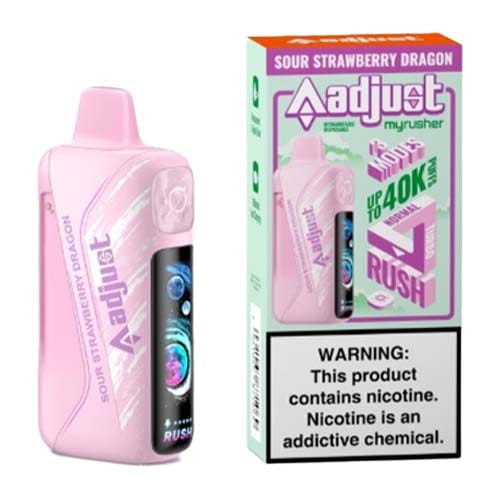 Adjust MyRusher 40K Disposable Vape 40,000 Puffs DISPOSABLE