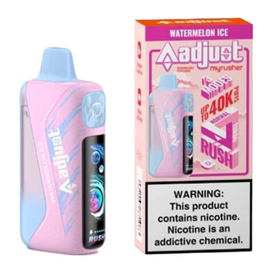 Adjust MyRusher 40K Disposable Vape 40,000 Puffs DISPOSABLE