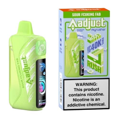 Adjust MyRusher 40K Disposable Vape 40,000 Puffs DISPOSABLE