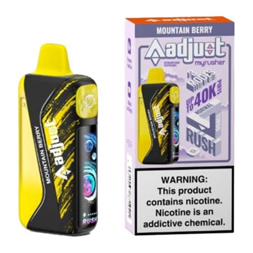 Adjust MyRusher 40K Disposable Vape 40,000 Puffs DISPOSABLE