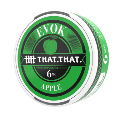 Apple By THATTHAT Evok Nicotine Pouches (20 pouches) Nicotine Pouches