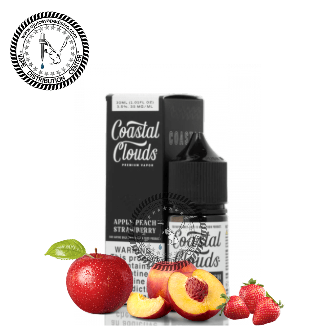 Cloud Vape Apple Peach Strawberry Vape Juice - Coastal Clouds 60mL Pineapple Coconut Cloud Vape Apple Peach Strawberry Vape Juice - Coastal Clouds 60mL Pineapple Coconut