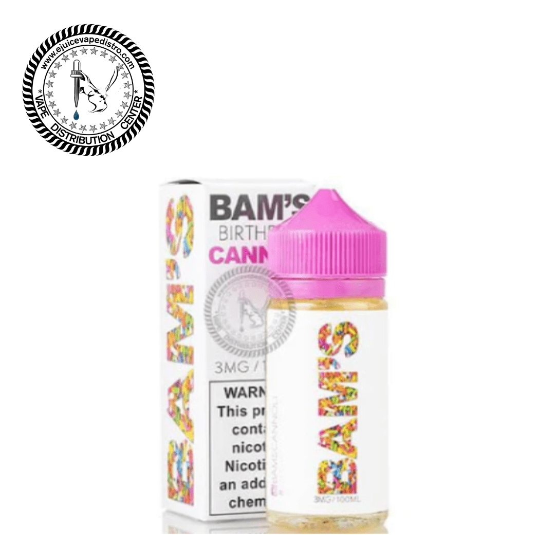 cannoli vape juice Birthday Cannoli Vape Juice by Bam's Cannoli 100ML — EJV Distro