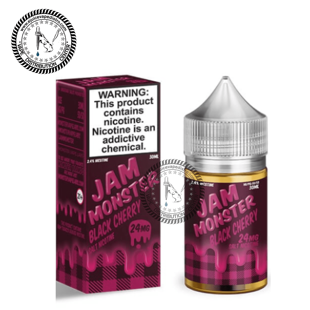 Black Cherry Jam Salt by Jam Monster Salt 30ML E-Liquid