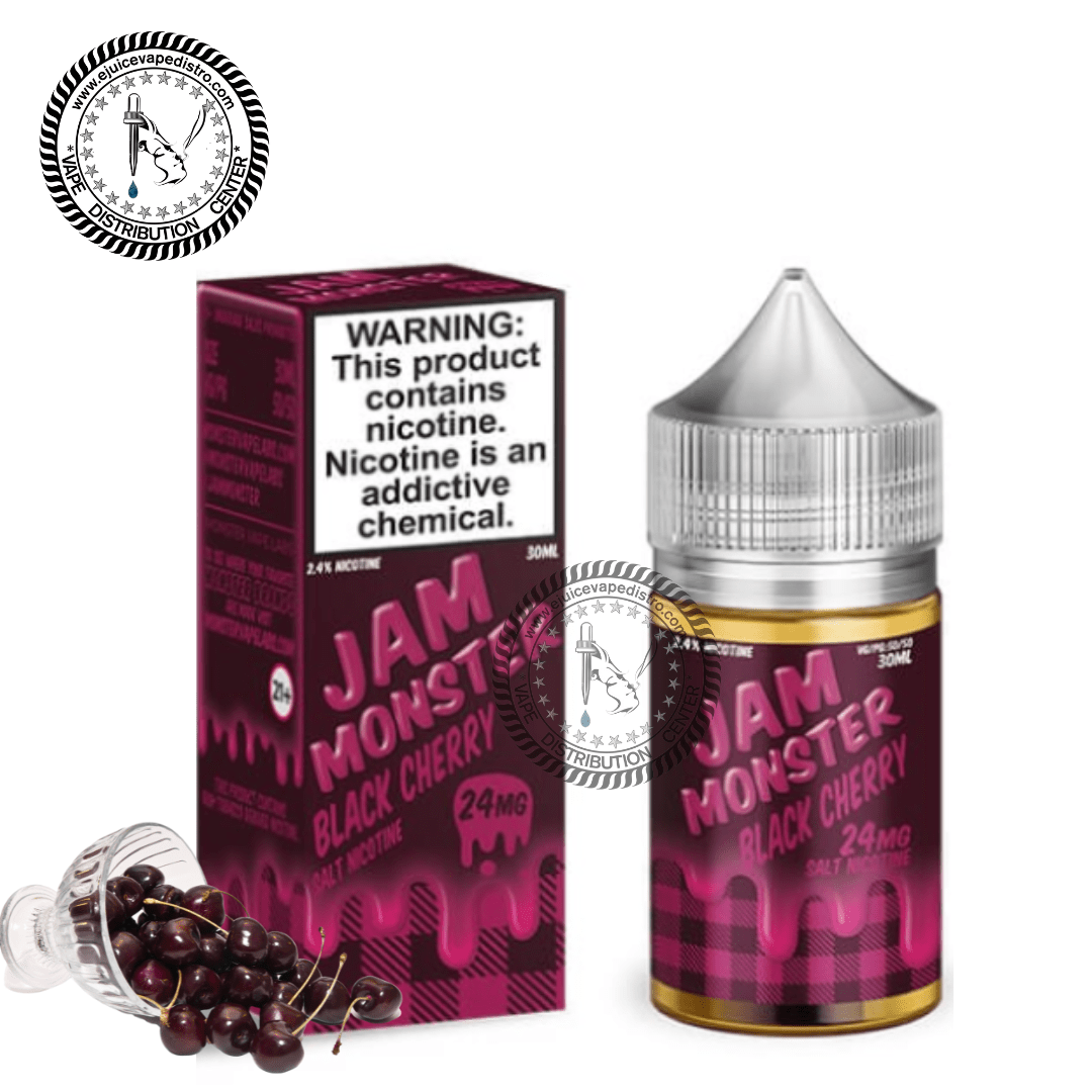 Black Cherry Jam Salt by Jam Monster Salt 30ML E-Liquid