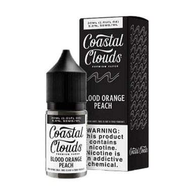 Blood Orange Peach Salt Nic by Coastal Clouds 30ML E-Liquid