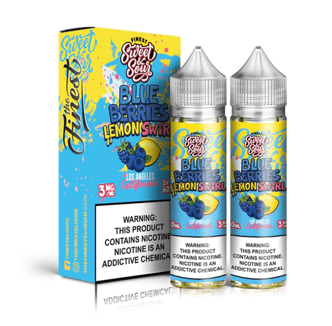 Blue Berries Lemon Swirl By Finest Sweet And Sour 120ML E-Liquid