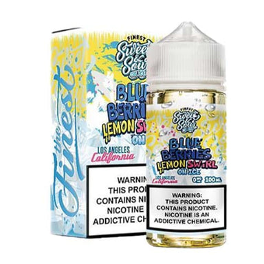 Blue Berries Lemon Swirl On Ice By The Finest Sweet And Sour 100ML E-Liquid