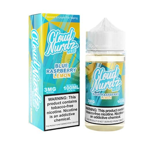 Blue Raspberry Lemon Iced by Cloud Nurdz 100ML E-Liquid