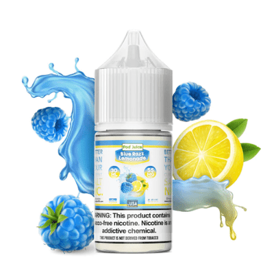 Blue Razz Lemonade by Pod Juice Salt 30ML E-Liquid