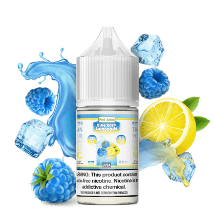 Blue Razz Lemonade Freeze by Pod Juice Salt 30ML E-Liquid