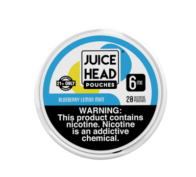 Blueberry Lemon Mint By Juice Head Pouches (20 Pouches) Nicotine Pouches