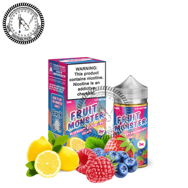Blueberry Raspberry Lemon by Fruit Monster 100ML E-Liquid