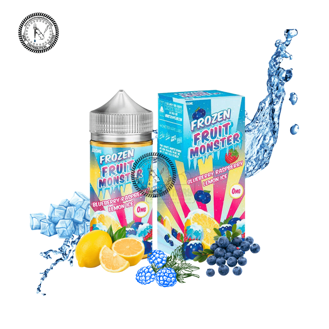 Blueberry Raspberry Lemon Ice by Frozen Fruit Monster 100ML — EJV Distro