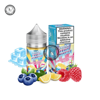 Blueberry Raspberry Lemon Ice Salt by Frozen Fruit Monster Salt 30ML E-Liquid