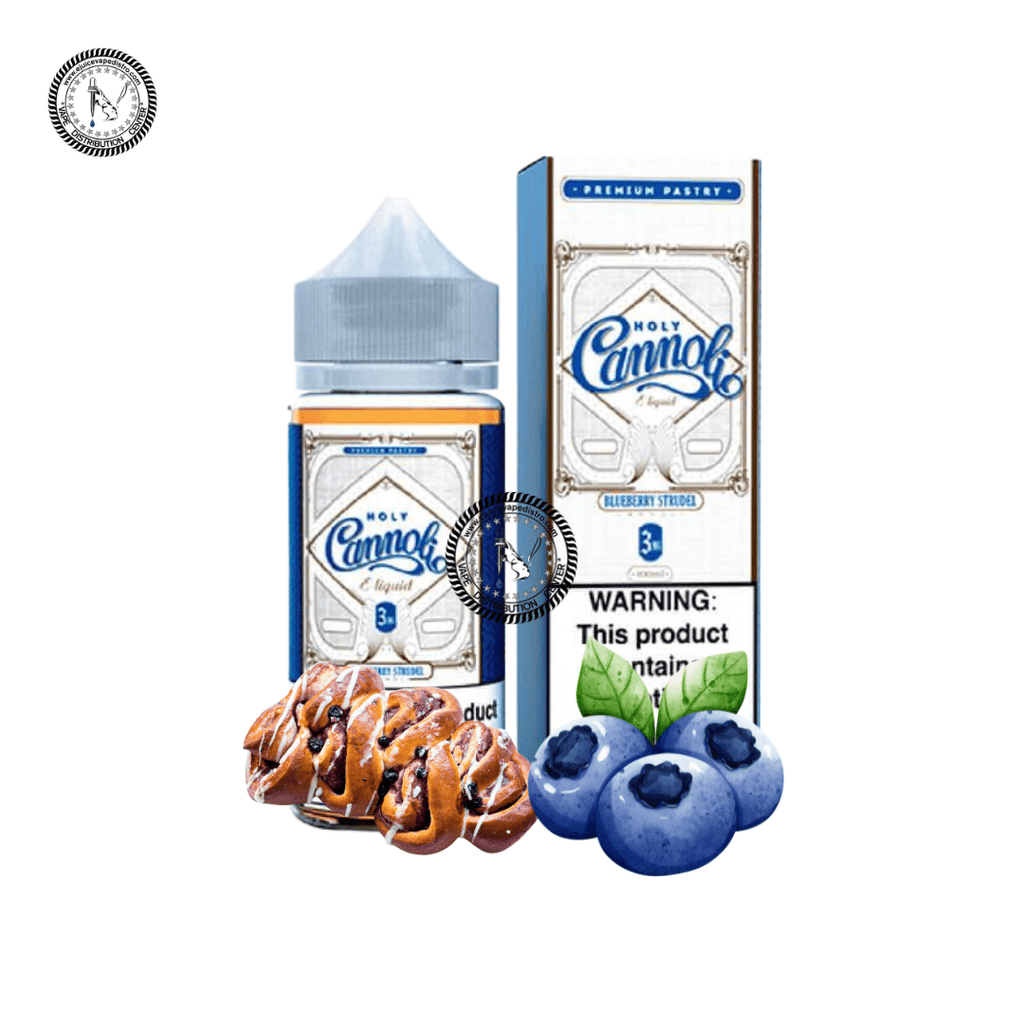 Blueberry Strudel by Holy Cannoli 100ML EJV Distro Blueberry Strudel by Holy Cannoli 100ML EJV Distro