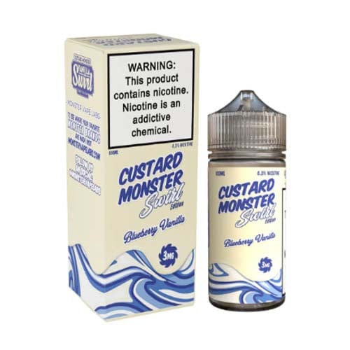 Blueberry Vanilla By Custard Monster Swirl Edition 100ML E-Liquid