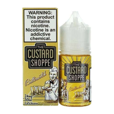 Butterscotch by The Custard Shoppe Salt 30ML E-Liquid
