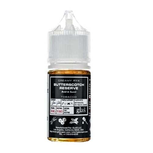 Butterscotch Reserve Salt by Glas Basix Nic Salts 30ML E-Liquid